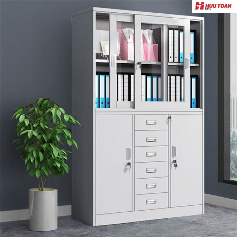 Mẫu tủ tài liệu cho văn phòng