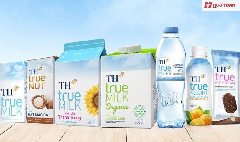 Các sản phẩm TH True Milk kinh doanh