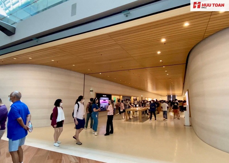 Khám phá văn phòng làm việc của Apple The Shoppes - Singapore