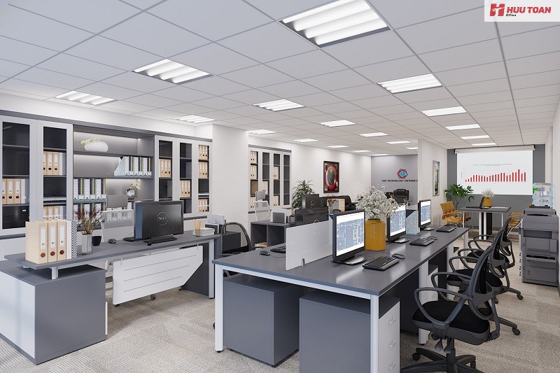 Mẫu nội thất văn phòng thông minh phổ biến hiện nay