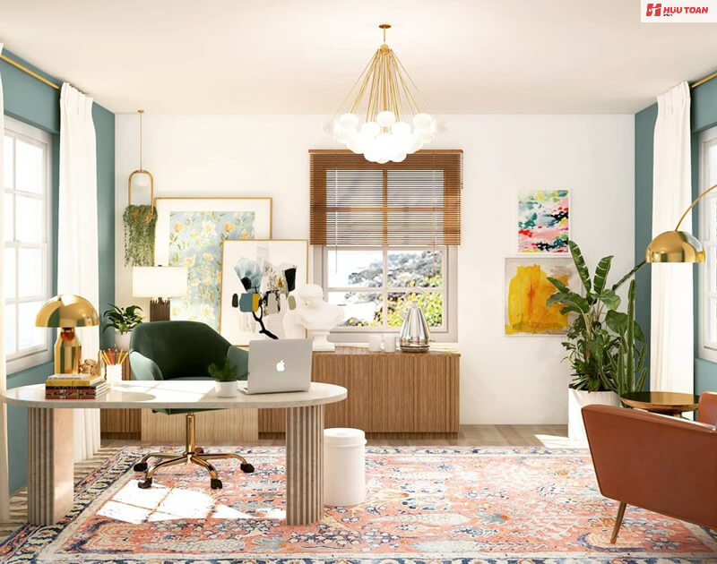 Phong cách chiết trung (Eclectic) trong văn phòng hiện nay Đặc điểm của phong cách chiết trung (Eclectic) trong văn phòng