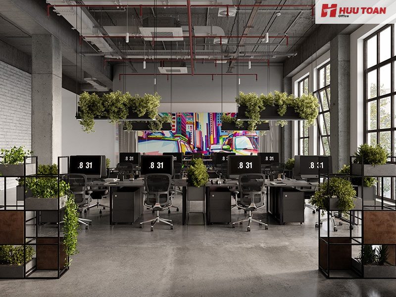Phong cách công nghiệp (Industrial) văn phòng mới nhất 2024 Phong cách công nghiệp (Industrial) là gì?