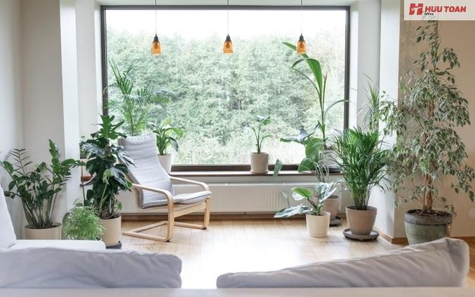 Mẫu phong cách Eco trong văn phòng