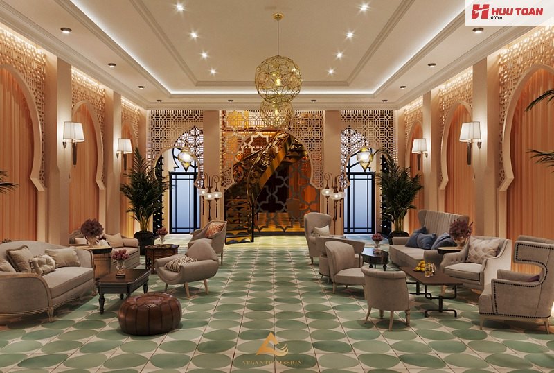 Nguyên tắc phong cách Moroccan trong văn phòng