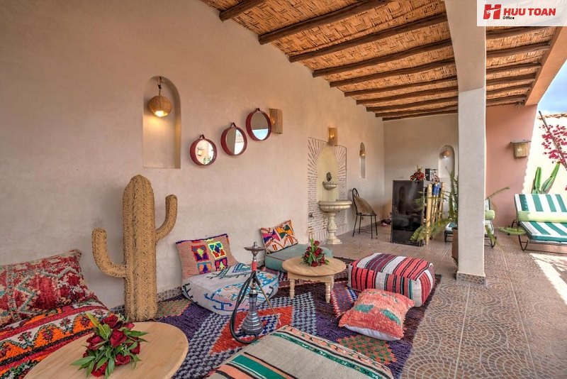 Ứng dụng phong cách Moroccan trong văn phòng