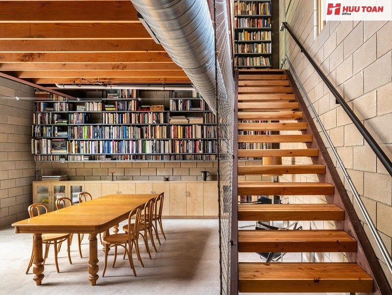 Một số mẫu hình ảnh của phong cách nội thất Loft trong thiết kế văn phòng