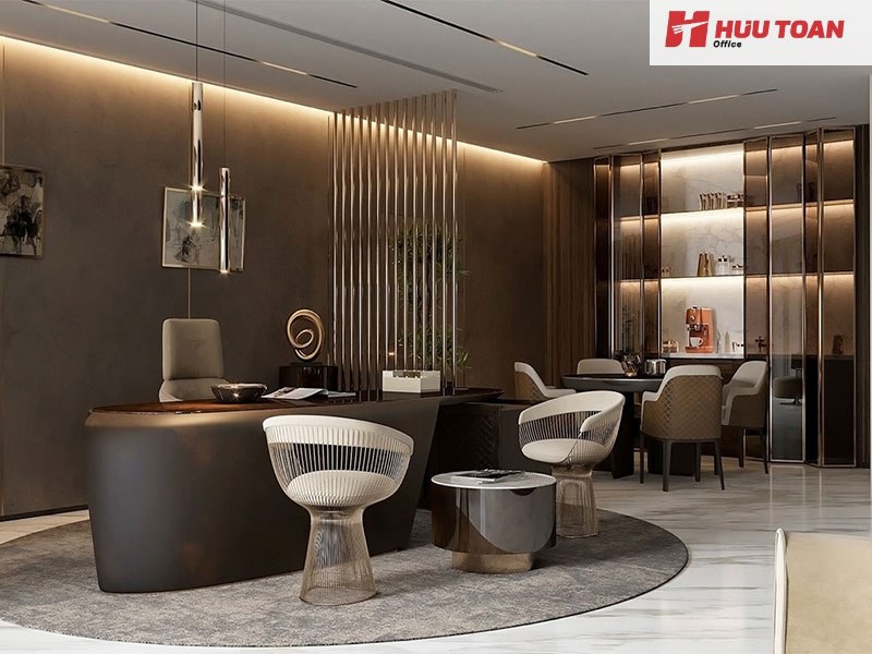 14 Phong cách thiết kế văn phòng phổ biến hiện nay Phong cách văn phòng Luxury