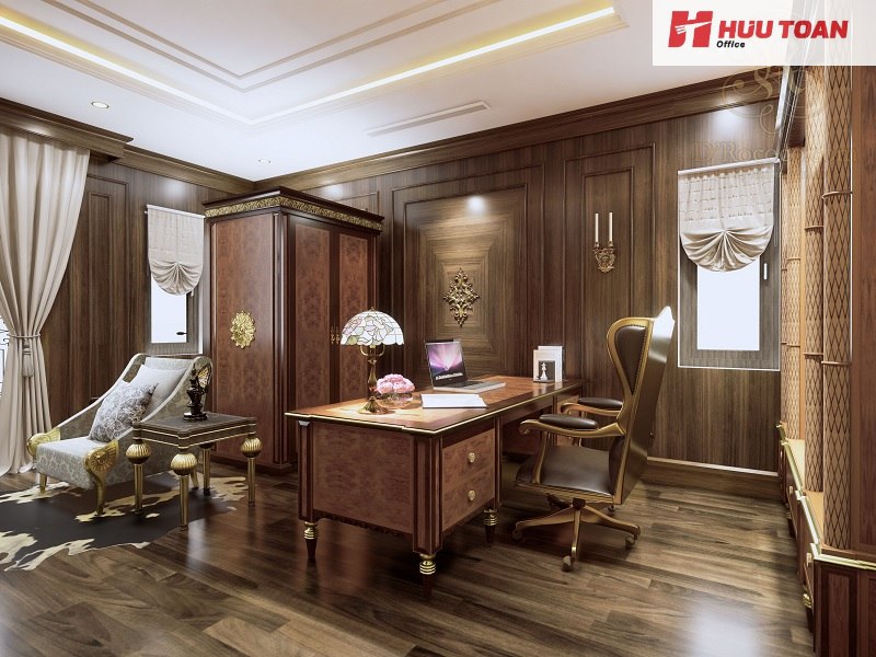 14 Phong cách thiết kế văn phòng phổ biến hiện nay Phong cách thiết kế văn phòng tân cổ điển