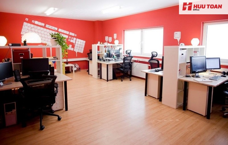 14 Phong cách thiết kế văn phòng phổ biến hiện nay Phong cách văn phòng đa màu sắc