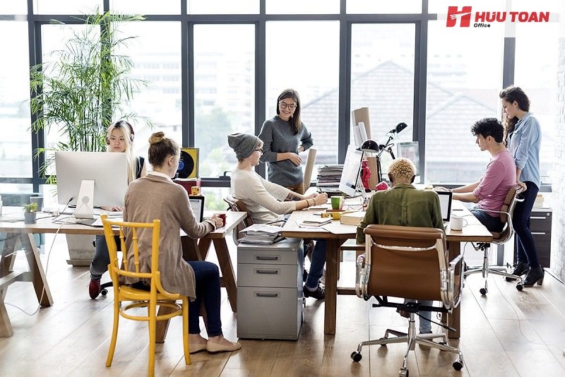 14 Phong cách thiết kế văn phòng phổ biến hiện nay Phong cách văn phòng chia sẻ