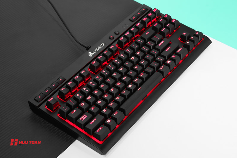 Bàn phím cơ cho dân văn phòng nào đáng đầu tư nhất? Bàn phím cơ Corsair K63 Cherry MX Red