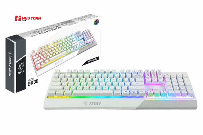Bàn phím cơ cho dân văn phòng nào đáng đầu tư nhất? Bàn phím cơ cho dân văn phòng có dây MSI Vigor GK30 US