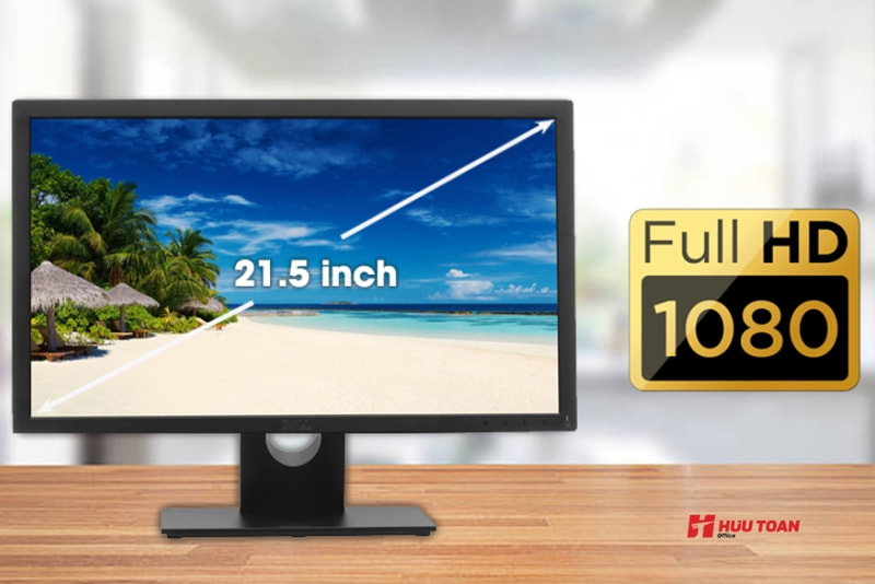 Danh sách 6 màn hình văn phòng tốt nhất mà doanh nghiệp chọn Dell E2216H 21.5inch Full HD