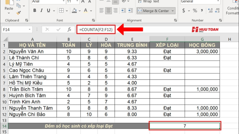Mách bạn các thủ thuật word excel cho dân văn phòng hữu ích Các thủ thuật word excel cho dân văn phòng - Xem nhanh thống kê