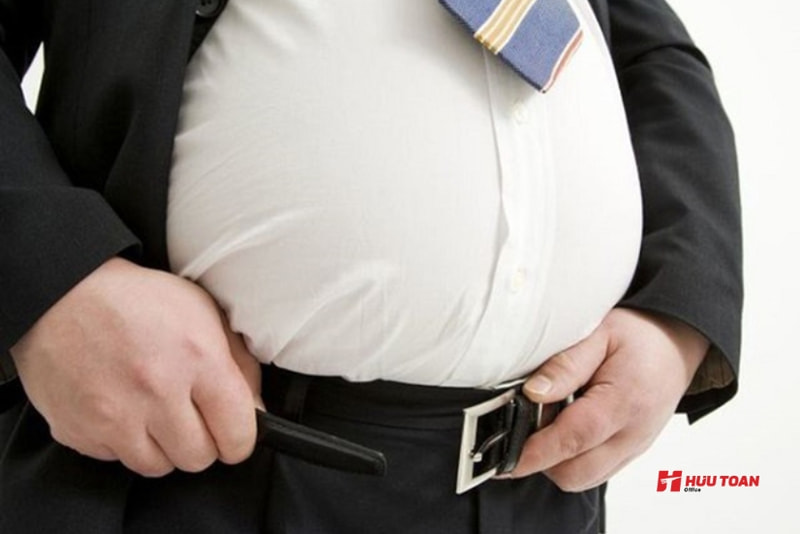 Nguyên nhân dân văn phòng thường bị béo bụng