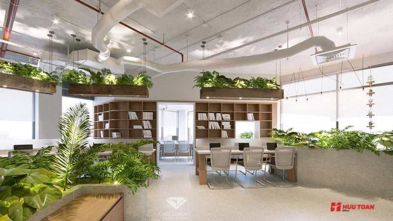 Khám phá 20+ mẫu văn phòng đẹp theo xu hướng và ngành nghề Mẫu văn phòng xanh đẹp