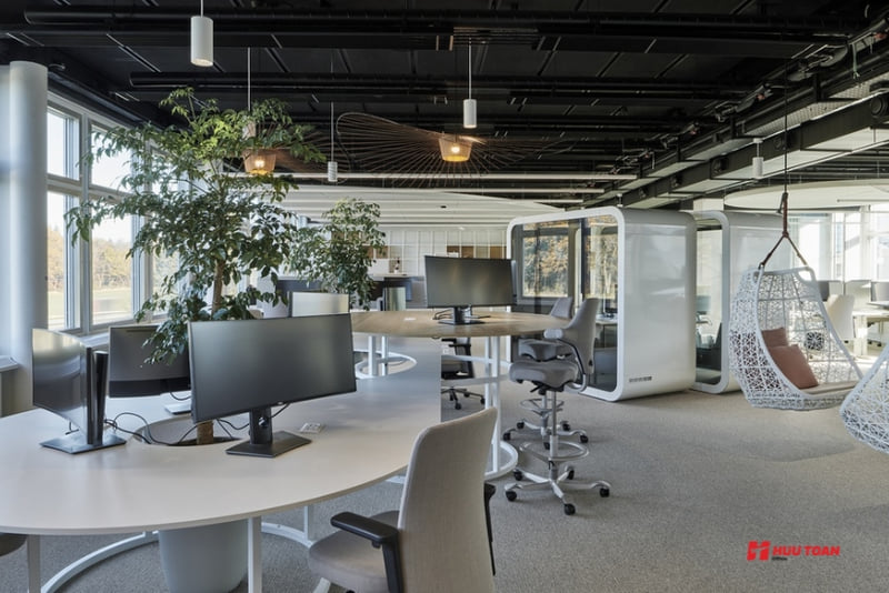 Khám phá 20+ mẫu văn phòng đẹp theo xu hướng và ngành nghề Mẫu văn phòng đẹp theo hình khối độc đáo