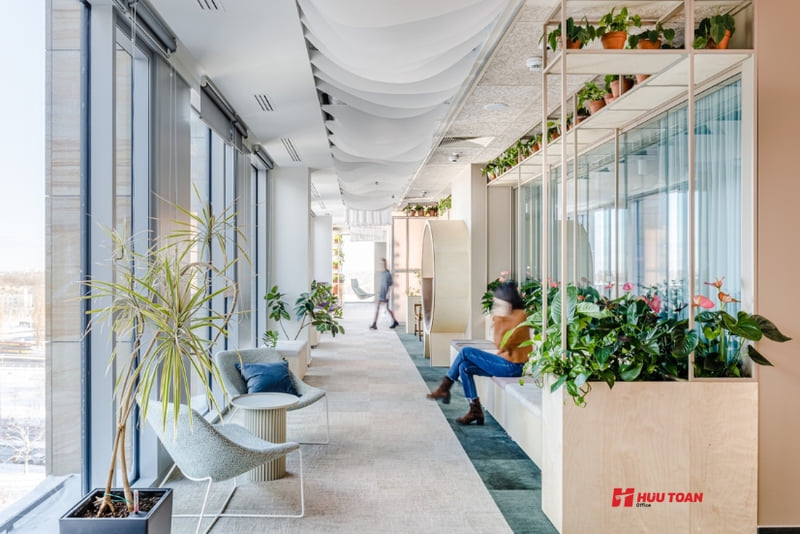 Khám phá 12 xu hướng thiết kế văn phòng hot nhất hiện nay Văn phòng phong cách tối giản (Minimalism)