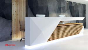 Quầy lễ tân văn phòng