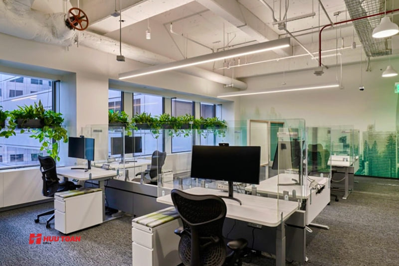 Mẫu thiết kế văn phòng 20m2 hiện đại